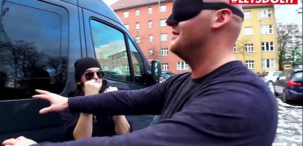  BUMS BUS - Nina Vegas - Busty Nympho German MILF Rides Her BF On The Van